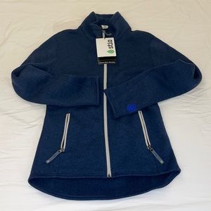 Stio women’s fleece jacket in “mountain shadow”